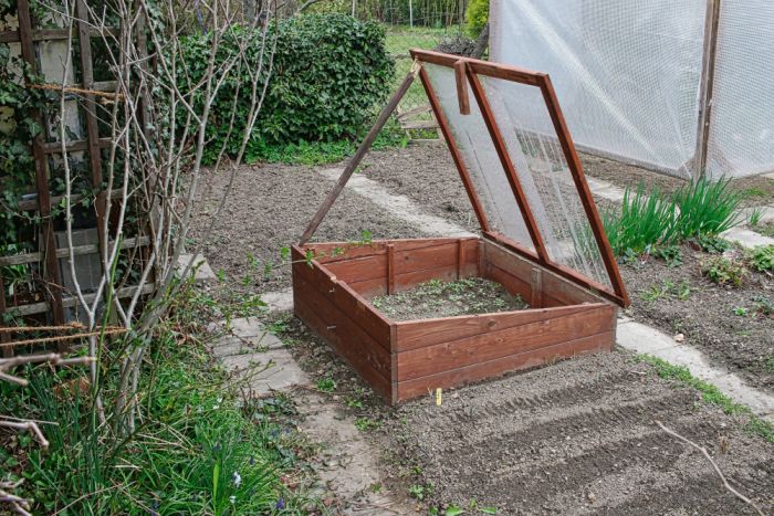 Hochbeet mit Abdeckung