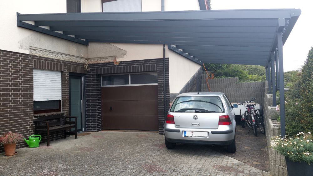 Aluminium Terrassendach Magnolia Carport Bausatz Magnolia